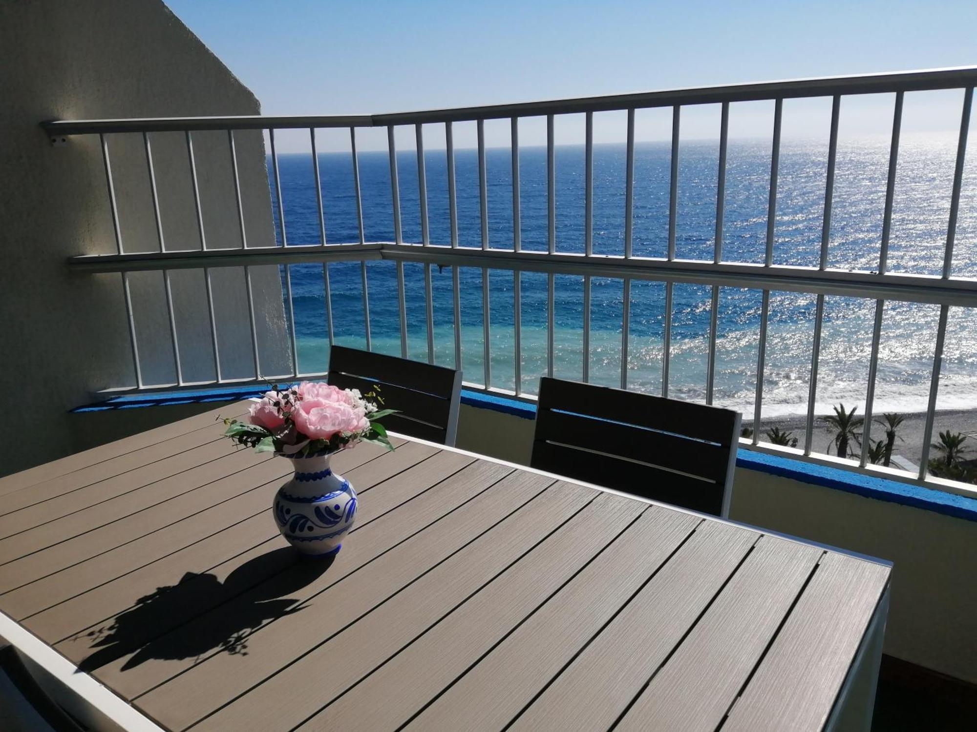 Bonito Piso En Primera Linea De Playa Almuñécar Exteriér fotografie